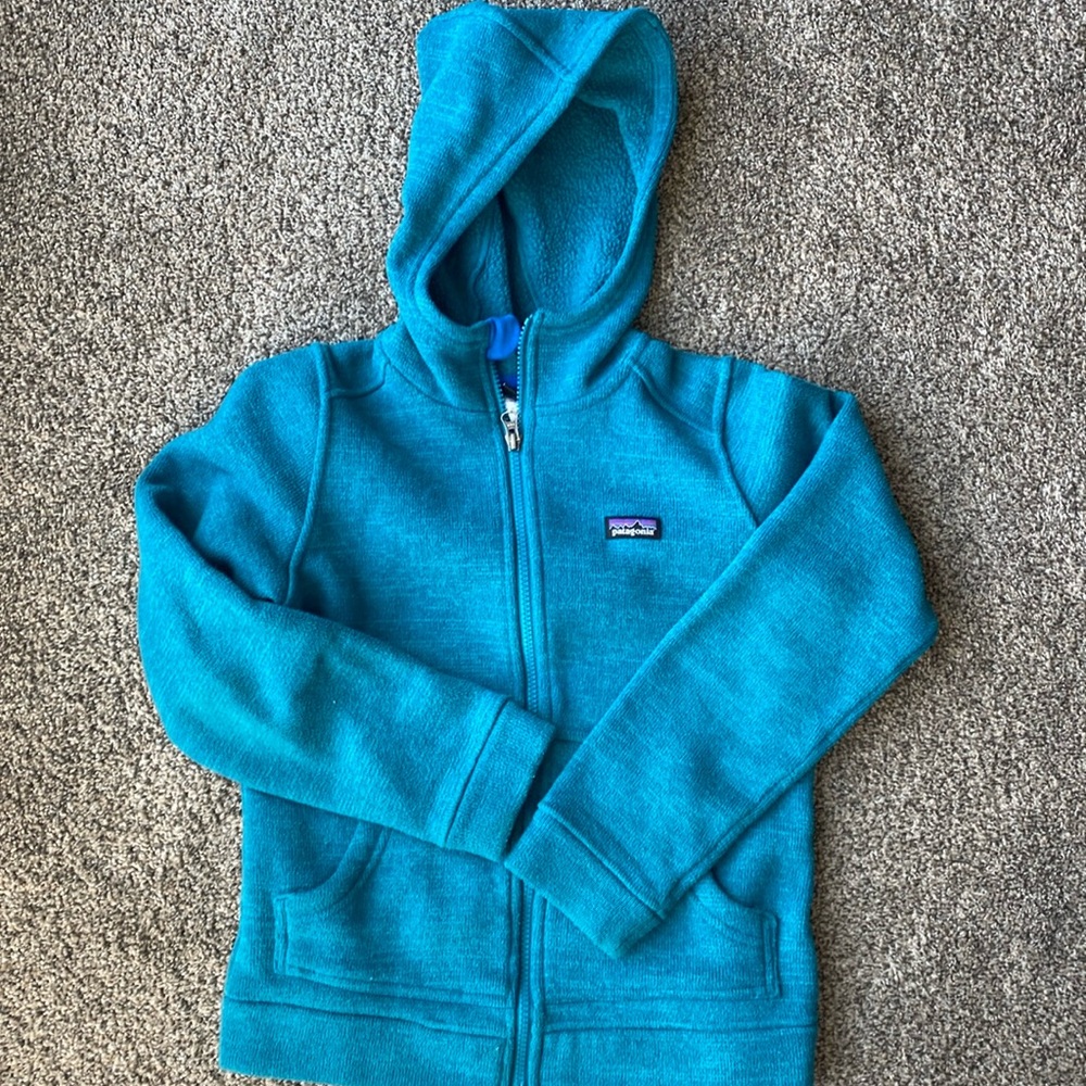 Girls large Patagonia zip-up